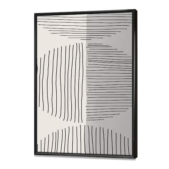Designart - Minimal Geometric Lines And Circle VII